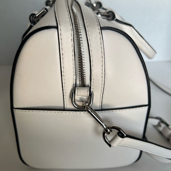 MICHAEL Michael Kors Black and White Satchel Bag - Picture 4 of 11
